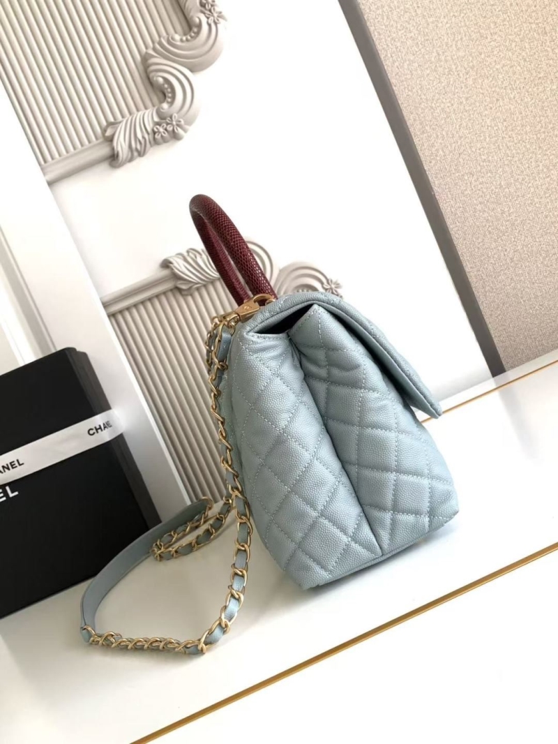 Ch**el top handle bags